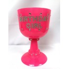 Birthday Girl Pink Plastic Cup Goblet Keepsake Gift Idea